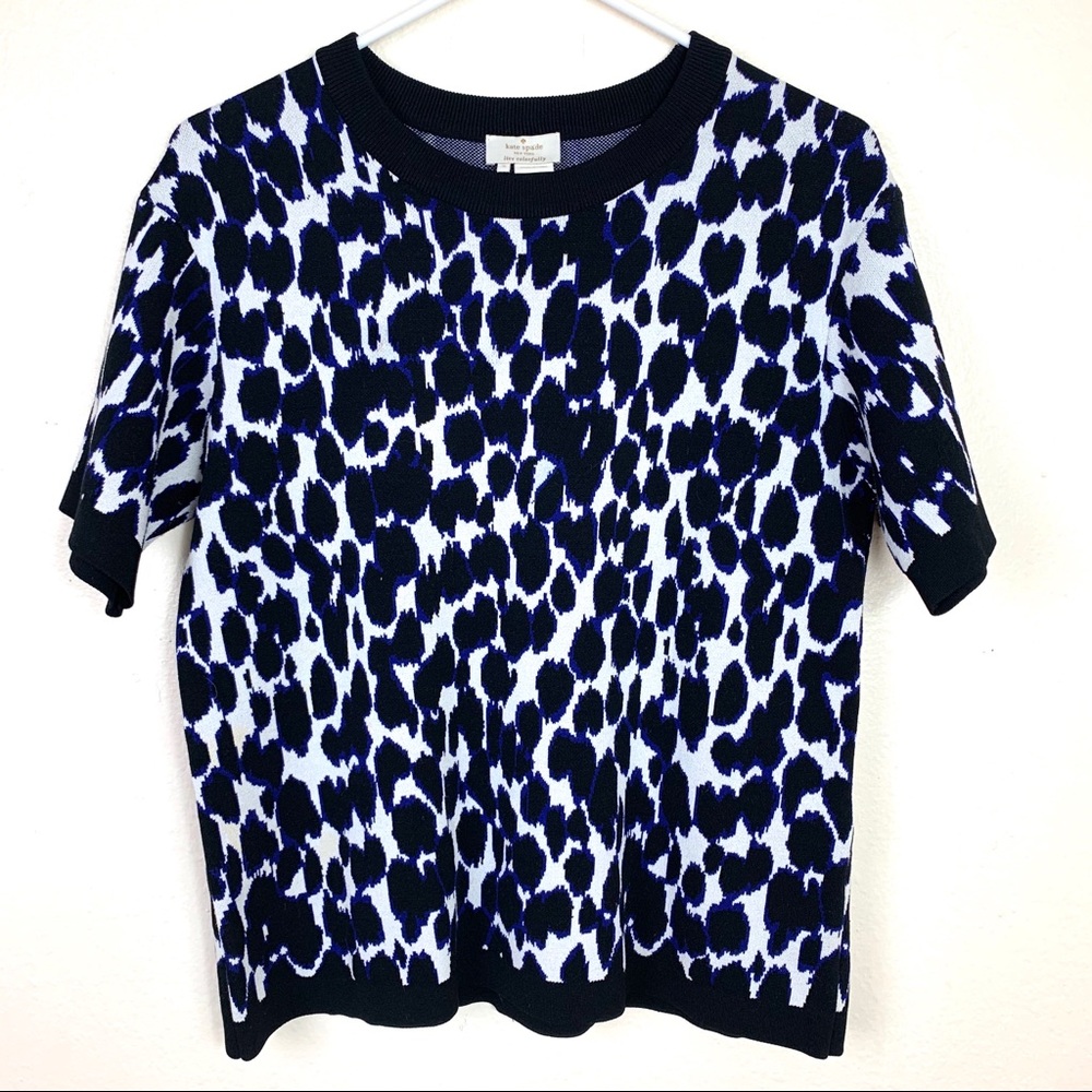 Kate Spade Live colorfully white blue size S